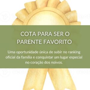 Cota para ser o parente favorito